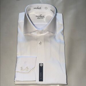 Royal White Dress Shirt